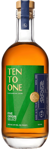 Ten To One Rum Five Origin Select Ten To One Rum Five Origin Select