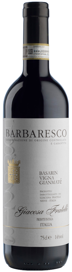 Giacosa Fratelli Barbaresco Basarin Vigna Gianmate DOC