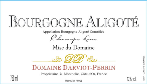 Domaine Darviot-Perrin Bourgogne Aligote Champs Lins