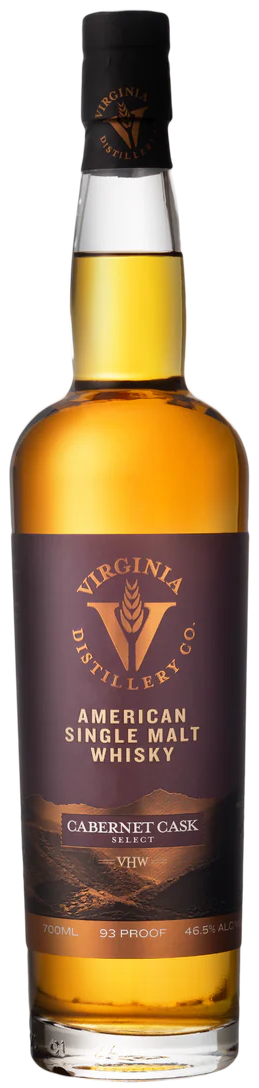 Virginia Distillery Co. Whisky Single Malt Cabernet Cask Select