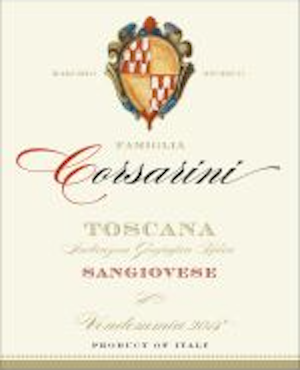 Famiglia Corsarini Toscana Sangiovese Famiglia Corsarini Toscana Sangiovese