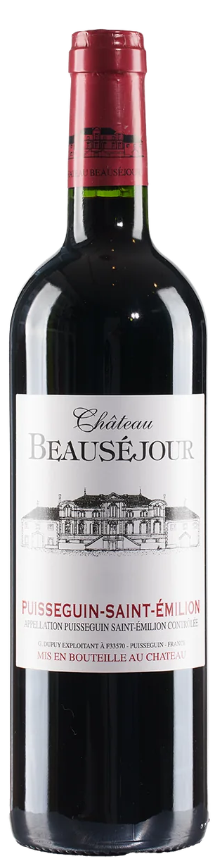 Chateau Beausejour Puisseguin Saint Emilion Cuvee Sulfite Free