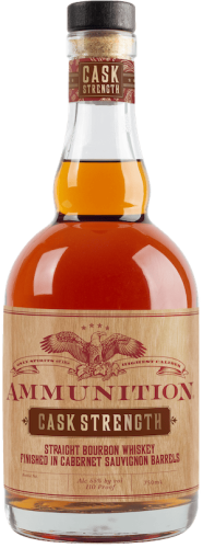Ammunition Straight Bourbon Whiskey With Cabernet Sauvignon Finish Cask Strength