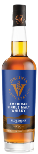 Virginia Distillery Co. Whisky Single Malt Blue Ridge Select