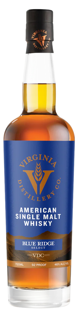 Virginia Distillery Co. Whisky Single Malt Blue Ridge Select