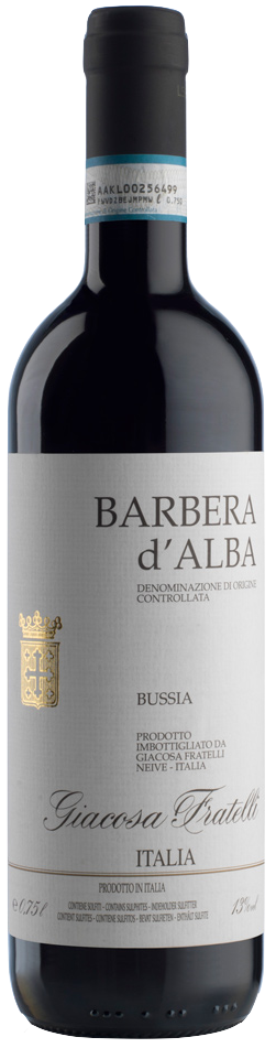 Giacosa Fratelli Barbera d'Alba Bussia DOC