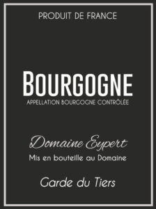 Domaine Eypert Bourgogne Garde du Tiers