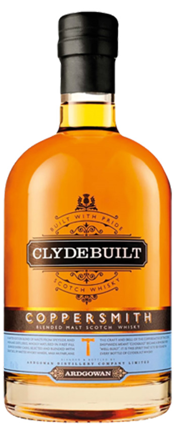 Ardgowan Blended Malt Scotch Whisky Clydebuilt Coppersmith Ardgowan Blended Malt Scotch Whisky Clydebuilt Coppersmith