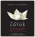 Origami Sake Nigori Unfiltered "White Lotus"