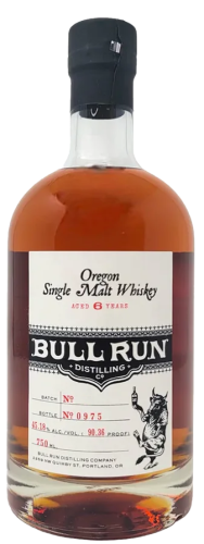 Bull Run Distilling Co. Whiskey Single Malt