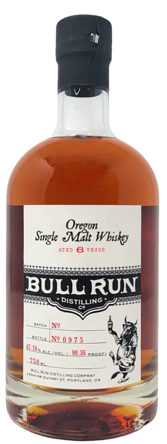 Bull Run Distilling Co. Whiskey Single Malt