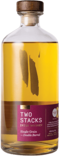 Two Stacks Irish Whisky Single Grain "Double Barrel" Two Stacks Irish Whisky Single Grain "Double Barrel"