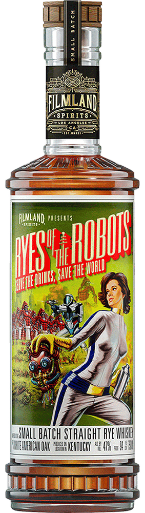 Filmland Spirits Rye Whiskey "Ryes Of The Robots"