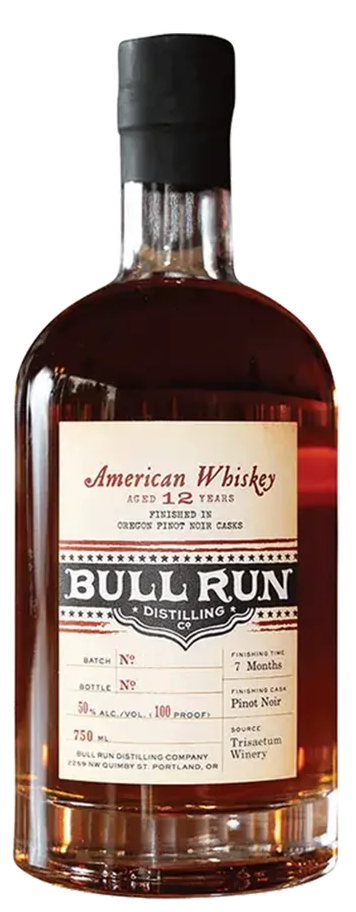 Bull Run Distilling Co. American Whiskey Pinot Noir Finished
