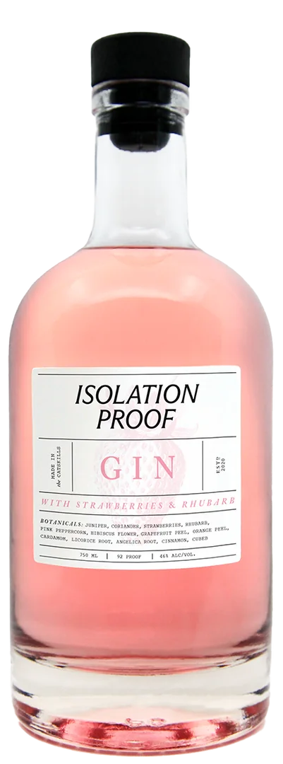 Isolation Proof Gin Strawberry Rhubarb