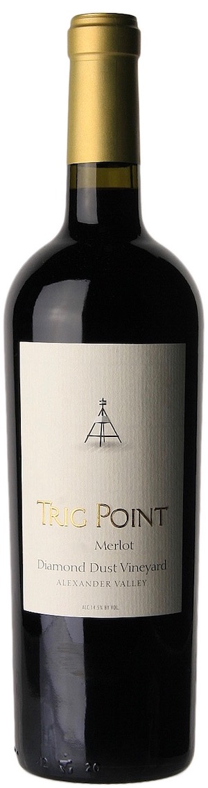 Trig Point Merlot Diamond Dust Vineyard