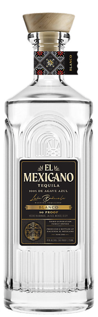 El Mexicano Tequila Blanco 90@ 750ml - Buy online at SaratogaWine.com