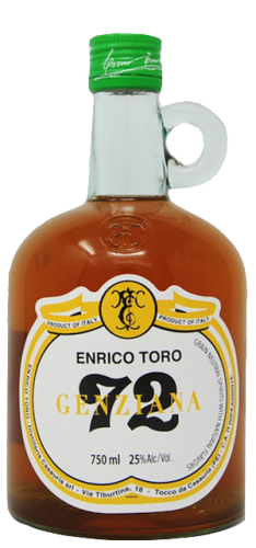 Enrico Toro Liqueur Genziana 72 Enrico Toro Liqueur Genziana 72