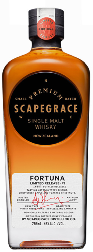 Scapegrace Whiskey Single Malt Limited Release VI Fortuna