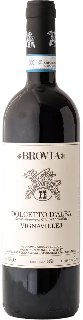 Brovia Dolcetto D'alba Vignavillej Brovia Dolcetto D'alba Vignavillej