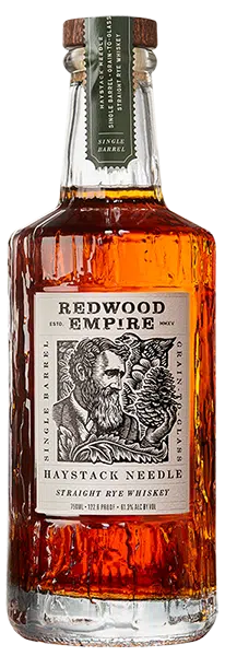 Redwood Empire Rye Whiskey Haystack Needle Single Barrel 8 Year