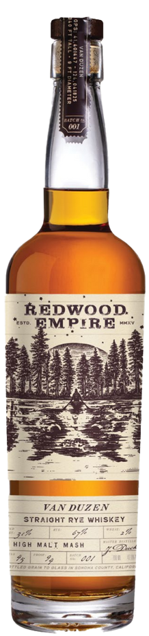 Redwood Empire Rye Whiskey Van Duzen