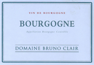 Domaine Bruno Clair Bourgogne Blanc