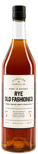 Oakside Cocktail Co Rye Old Fashioned