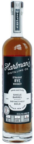Hartman's Straight Rye Whiskey Single Barrel