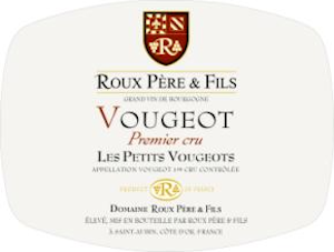 Roux Pere & Fils Vougeot 1er Cru Les Petits Vougeots Blanc