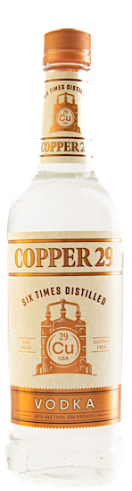 Copper 29 Vodka 750ml - Buy online at SaratogaWine.com