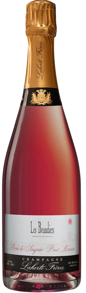 Laherte Freres Champagne Rose de Saignee Les Beaudiers