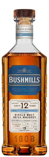 Bushmills Irish Whiskey 12 Year Private Reserve Tequila Cask
