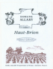 Domaine Allary Haut-Brion Pessac Leognan
