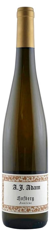 A.J. Adam Dhroner Hofberg Riesling Auslese Goldkap