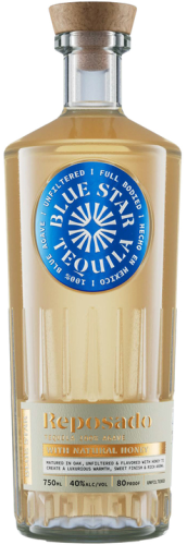 Blue Star Tequila Reposado With Natural Honey