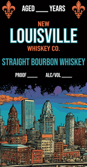New Louisville Whiskey Company Straight Bourbon Whiskey 8 Year - 9th Floor Skurnik Selection
