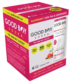 Good Boy Raspberry Iced Tea + Lemonade & Vodka 4pk