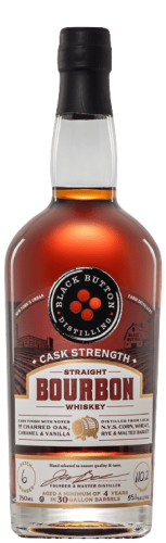 Black Button Straight Bourbon Whiskey Cask Strength
