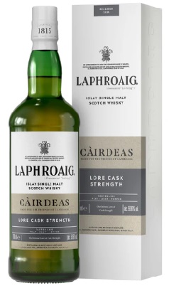 Laphroaig Scotch Single Malt Lore Cask Strength Cairdeas
