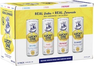 Lucky One Lemonade Variety Can 8 Pack