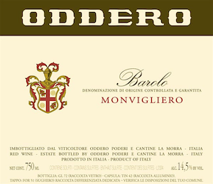 Oddero Barolo Monvigliero