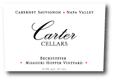 Carter Cellars Cabernet Sauvignon Beckstoffer Missouri Hopper Carter Cellars Cabernet Sauvignon Beckstoffer Missouri Hopper
