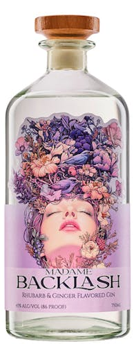 Madame Backlash Gin Rhubarb & Ginger