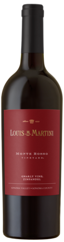 Louis M. Martini Zinfandel Gnarly Vine Monte Rosso Vineyard