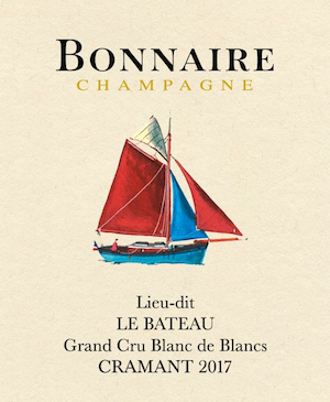 Bonnaire Champagne Blanc de Blancs Extra Brut Cramant Grand Cru "Le Bateau"