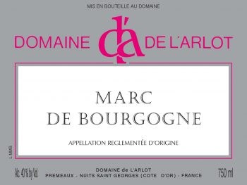 Domaine de l'Arlot Marc de Bourgogne Domaine de l'Arlot Marc de Bourgogne