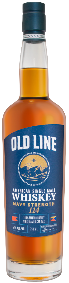 Old Line American Whiskey Single Malt Navy Strength