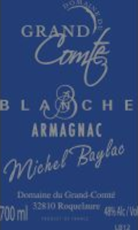 Domaine du Grand Comte Armagnac Blanche