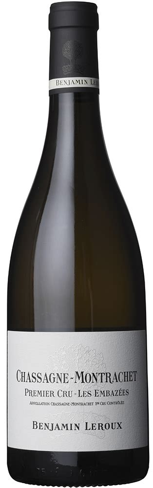 Benjamin Leroux Chassagne-Montrachet 1er Cru les Embazees Blanc Benjamin Leroux Chassagne-Montrachet 1er Cru les Embazees Blanc